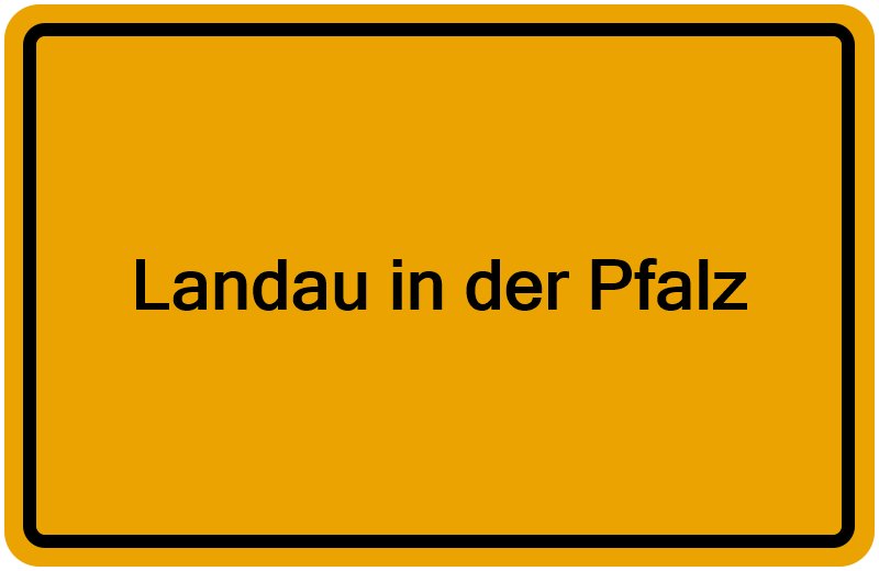 Handelsregister Landau in der Pfalz